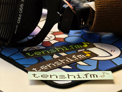 tenshi.fm sticker (5 pack)