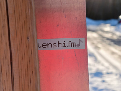 tenshi.fm sticker (5 pack)